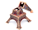 Handmade Eiffel Tower Trinket Box. Hand Detailed Austrian Crystals
