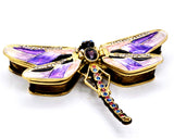 Colorful Dragonfly Trinket Box