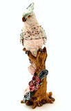 Big Cockatoo Trinket Box. Beautifully Made with Austrian Crystals.