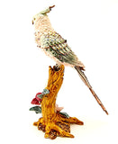 Big Cockatoo Trinket Box. Beautifully Made with Austrian Crystals.