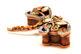 Twilight Dragonfly Decorative Trinket Box. Hand Set Austrian Crystals