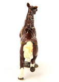 Elegant Galloping Horse Trinket Box Made with Austrian Crystals