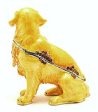 Golden Retriever Trinket Box