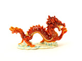 Asian Dragon Trinket Box with Austrian Crystals