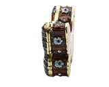 Handmade Butterfly Trinket Box. Made with Austrian Crystals & Enamel