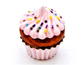 Cupcake Trinket Box with Frosty. Made with Austrian Crystals