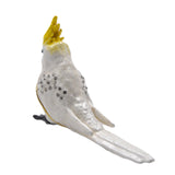 Jeweled Cockatoo Bird Trinket Box Made with Austrian Crystals Enamel