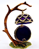 Bejeweled Hanging Egg Trinket Box