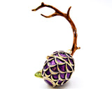 Bejeweled Hanging Egg Trinket Box