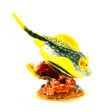 Stingray Trinket Box Hand Crafted with Austrian Crystals