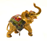 Gentle Elephant Trinket Box, Hand Crafted with Austrian Crystals
