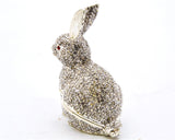 All Jeweled Rabbit Trinket Box. Hand Set Austrian Crystals