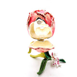 Standup Tulip Flower Trinket Box