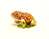 Small All Jeweled Frog Trinket Box. Hand Set Austrian Crystals & Enamel
