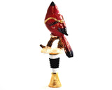 Cardinal Trinket Box On Bottle Stopper with Display Stand