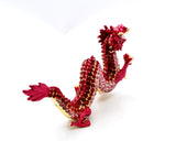 All Jeweled Dragon Figurine with Hand Set Austrian Crystals