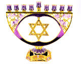 Handmade Menorah with Star of David
