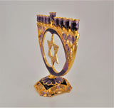 Handmade Menorah with Star of David