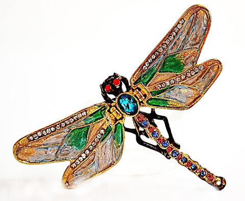 Colorful Dragonfly Trinket Box