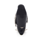 Jeweled Penguin with Baby Trinket Box. Uniquely Made with Austrian Crystals