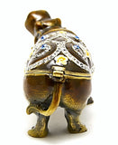 Hippopotamus Trinket Box