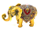 Elephant Decorative Trinket Box. Hand Crafted with Austrian Crystals