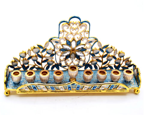 Hamsa Hand Menorah