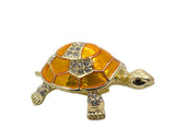 Jeweled Turtle Trinket Box