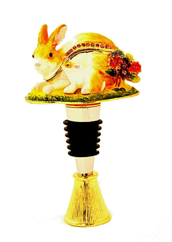 Bunny Box Wine Bottle Stopper