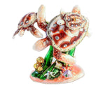 Turtle Family Trinket Box Made with Austrian Crystals