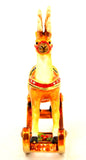 Rocking Reindeer Trinket Box Made with Austrian Crystals