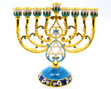 Menorah with Star of David