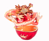 Dragon On Red Ball Trinket Box
