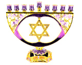 Handmade Menorah with Star of David