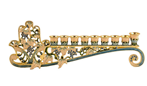 Hamsa Menorah