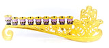 Decorative Menorah with Hamsa Hand