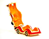 Santaclause in Car Trinket Box Made with Austrian Crystals & Red Enamel