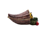 Jeweled Cornucopia Trinket Box