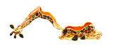 Big Giraffe Sitting Trinket Box With Austrian Crystals