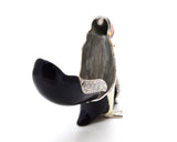 Jeweled Penguin with Baby Trinket Box. Uniquely Made with Austrian Crystals
