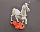 Magical Bejeweled Unicorn Trinket Box with Austrian Crystals & Enamel