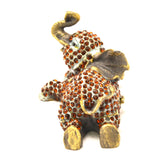 Elephant Laying Down Trinket Box