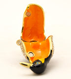 Penguin Trinket Box Handmade with Austrian Crystals