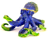 Tidal Octopus Trinket Box. Hand Crafted with Lots of Details