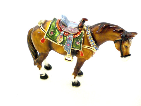 Noble Horse Trinket Box