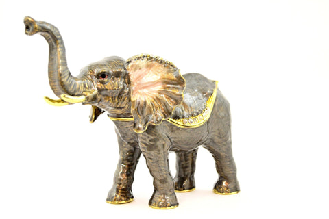 Large Elephant Trinket Box