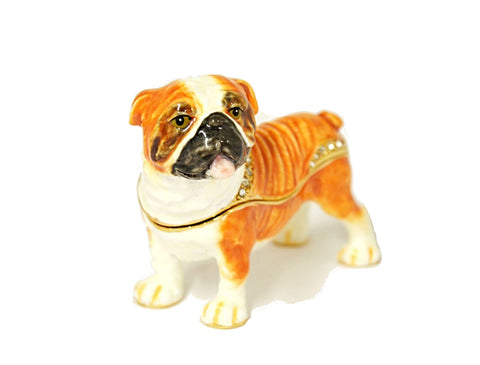 Bulldog Trinket Box
