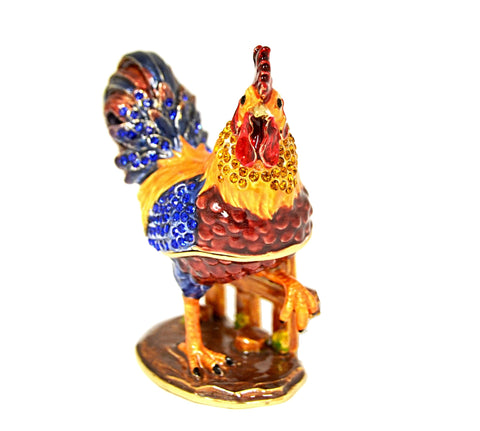 Rooster Trinket Box