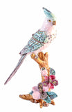 Big Cockatoo Trinket Box. Beautifully Made with Austrian Crystals.