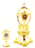Faberge Style Egg Trinket Box